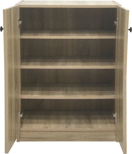 Holz Schuhschrank Ambera 60x36.5x81.5cm