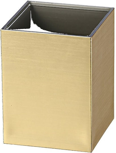 Eldorado Badezimmerzubehör-Set Kunststoff Gold 4 Stück