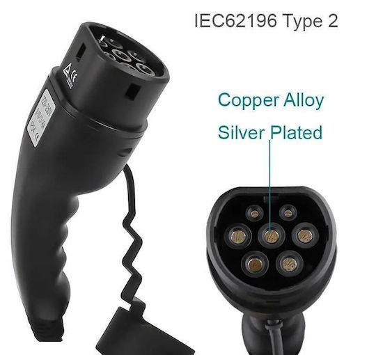 Andaiic Electric Car Three-phase Charging Station Cable 5m Type 2 - CEE CEE5EEN1635