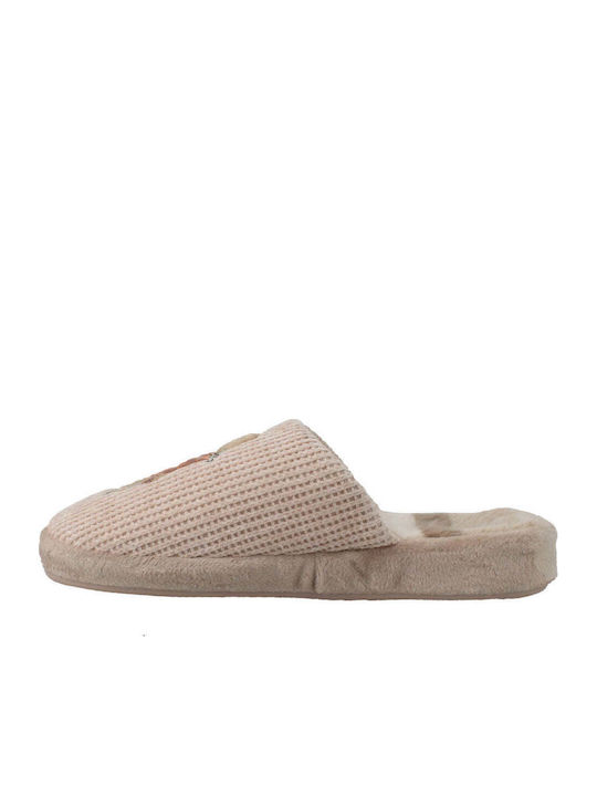 Winter Women's Slippers Beige