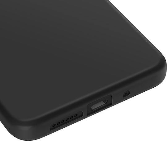 Mayaxess Silicone Case Xiaomi Poco M7 4g Flexible Thin Design Black
