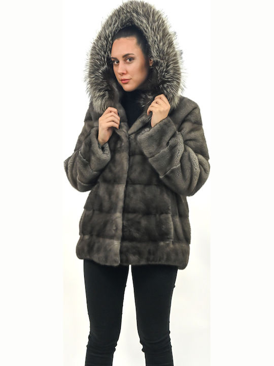 Frauen Pelz Mink