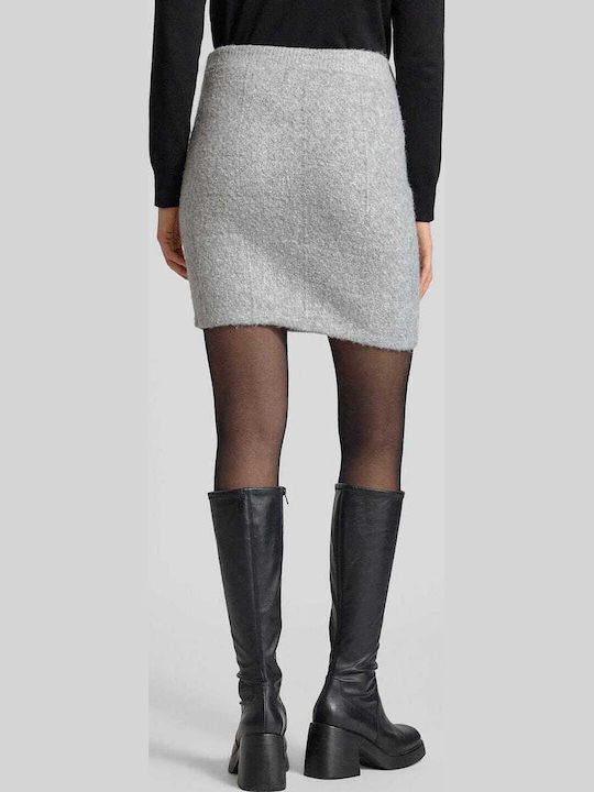 Hoch tailliert Mini Rock Gray