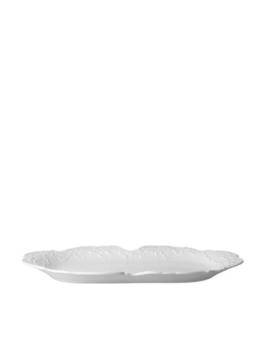 Cmielow Serving Platter Oval made of Porcelain White
