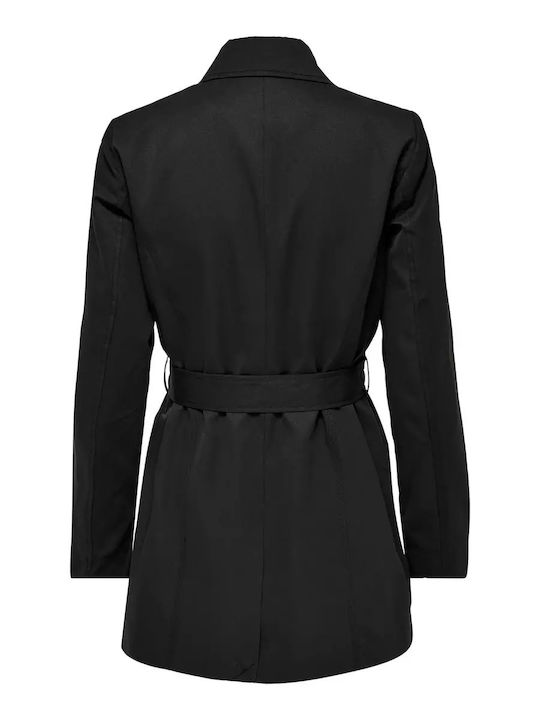 Valerie Women's Black Trench Coat