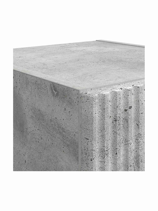 Living Room TV Unit Concrete L30xW31xH100cm