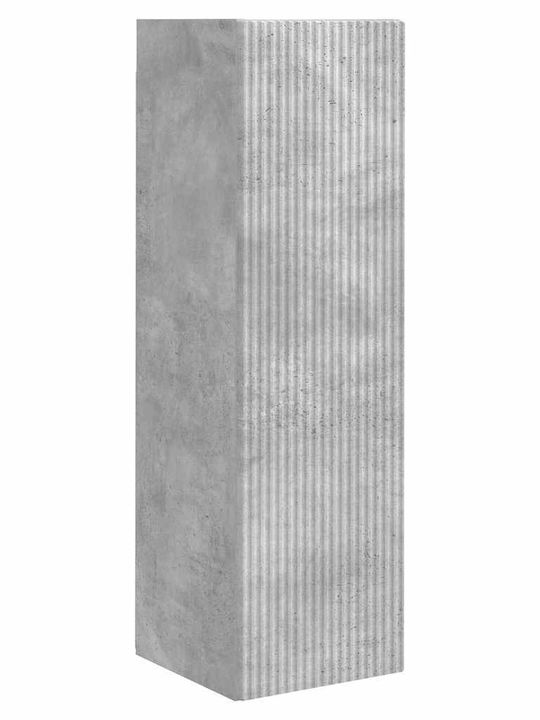 Living Room TV Unit Concrete L30xW31xH100cm