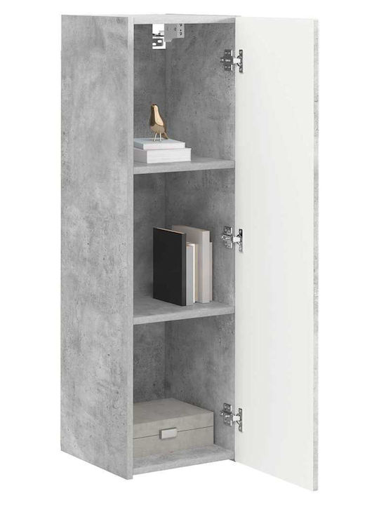 Living Room TV Unit Concrete L30xW31xH100cm