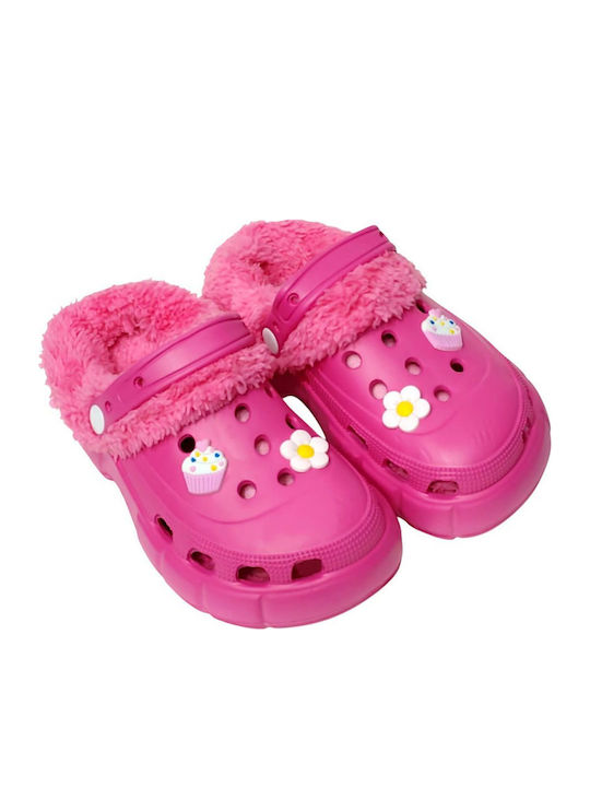 Kids Slippers Fuchsia