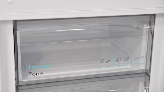 Sharp Fridge-Freezer 367lt Total NoFrost H201xW60xD65cm Inox SJ-NBA32DMXPD