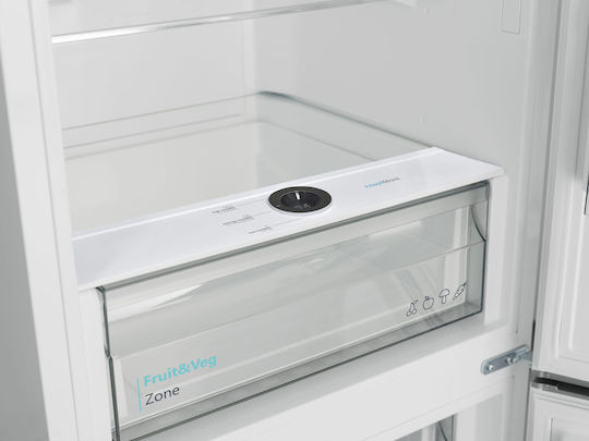 Sharp Fridge-Freezer 331lt Total NoFrost H186xW60xD65cm Inox SJ-NBA21DMXPE