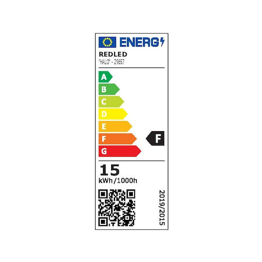 Redled Водоустойчиво Стенно Външно Осветително Тяло LED 15W