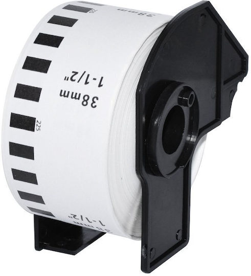 Makki Label Maker Tape in White Colour Compatible with Brother DK