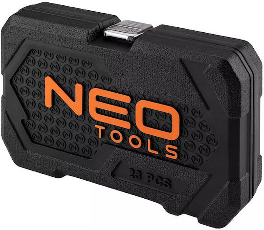 Neo Tools Set Ratchet 1\4" 23pcs