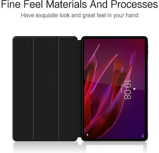 Husă Ultra Slim Lenovo Yoga Tab 11.1" 2025 Tpu Silicon Smart Cover Neagră