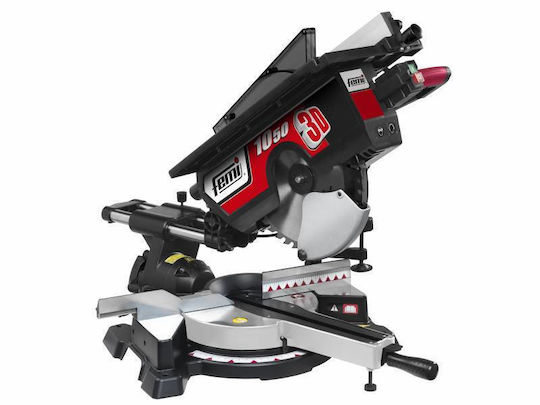 Femi 1050 Fierăstrău Cu Tăietor De Unghi La Rețea 1800W Cu Două Funcții Glisant Diametru 305mm