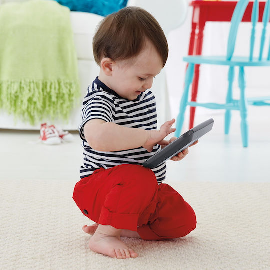 Fisher Price Laptop-Tablet Educațional Pentru Bebeluși Cu Muzică și Sunete Pentru 12+ Luni