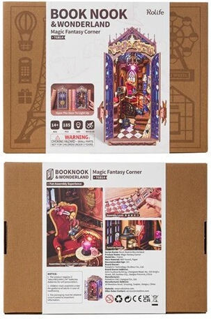 Rolife Jucărie De Construcție Magic Fantasy Corner Bookend