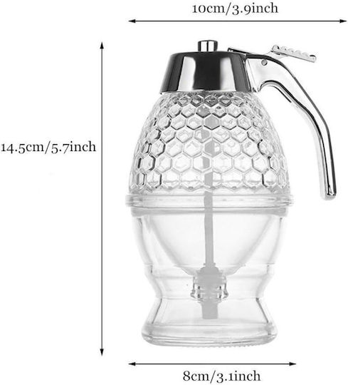 Uncle George Honigtopf Kunststoff Braun 200ml 1pcs