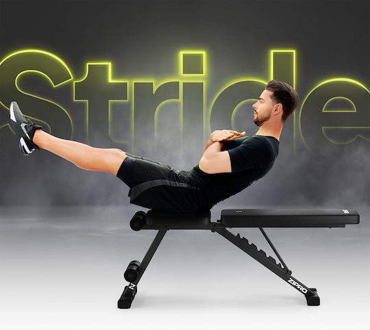 Zipro Stride Ρυθμιζόμενος Πάγκος Γυμναστικής