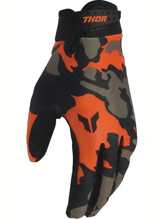 Thor Launchmode Мъжки Motocross ръкавици Hunter Orange/black