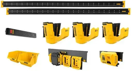Tool Pouch Set 2pcs Yellow Open Compact Dwst82813-1 Dewalt Dwst82813-1 Yellow