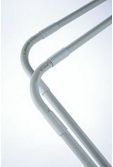 Kouvidis Βαρέως Τύπου 1250nt Electrical Conduit Angle with Diameter 40mm made of Plastic 4038040