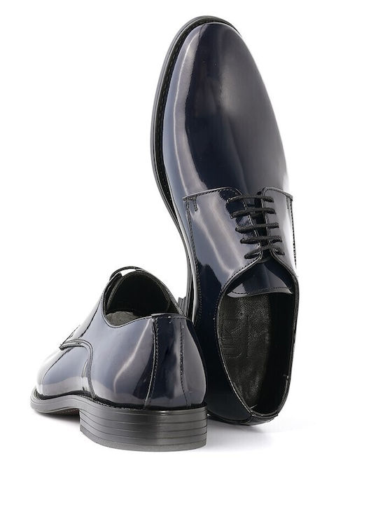 Men's Leather Dress Shoes Blue
