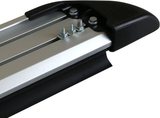 Side Steps Apa Silver 203cm 2 Pieces Aluminum Without Bases