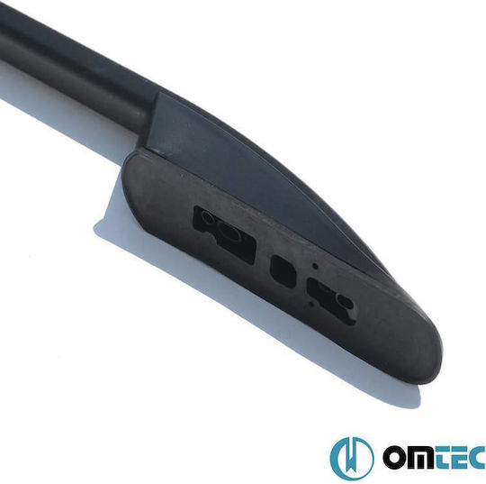 Car Roof Bars Railing Mercedes-Benz Citan 2013-2021 Mvn W415 Renault Kangoo 2008-2021 Mvn Fc Black 2 Pieces