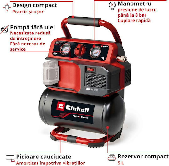 Einhell Air Compressors with Airtank 75lt 4020410