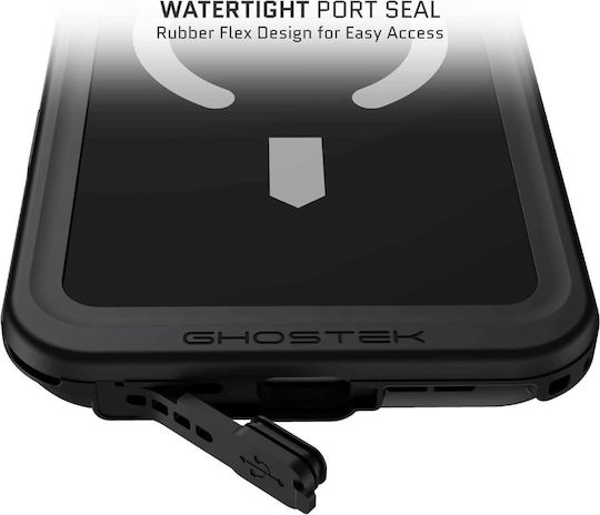 Ghostek Nautical Slim 360 Full Cover Πλαστικό / Σιλικόνης 2mm Αδιάβροχο Μαύρο (iPhone 17 Pro)