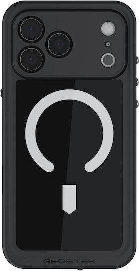 Ghostek Nautical Slim 360 Full Cover Πλαστικό / Σιλικόνης 2mm Αδιάβροχο Μαύρο (iPhone 17 Pro)