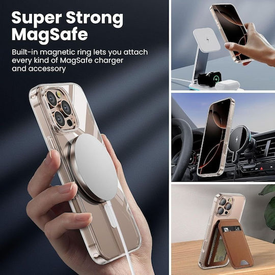 Tech-Protect Back Cover Πλαστικό / Σιλικόνης Διάφανο (iPhone 16 Pro Max)