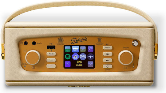 Roberts Revival IStream3L Настолен Радиоприемник DAB+ с Bluetooth и USB Крем