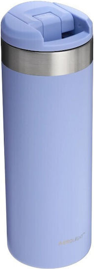 Stanley AeroLight Transit Ποτήρι Θερμός Ανοξείδωτο BPA Free 470ml Μωβ Σιέλ