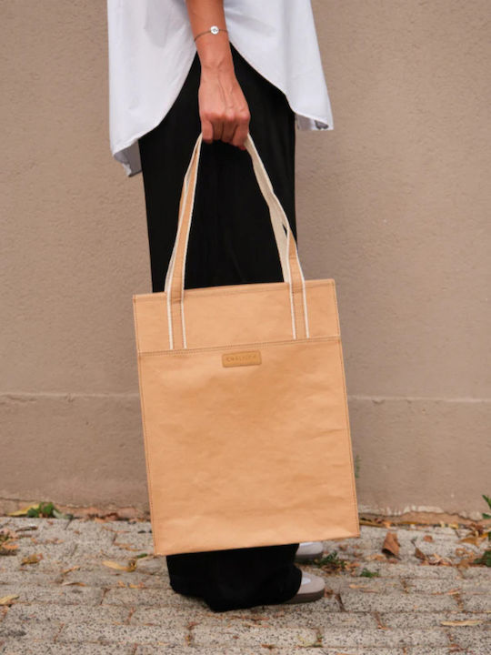 Chalicca City Tote Bag Brown