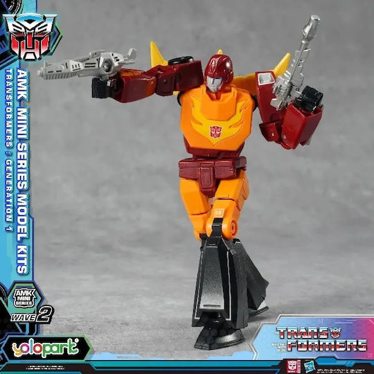 The Transformers Transformers Generation One Amk Mini Series Rodimus Prime Modellbausatz 11cm Figur 11cm