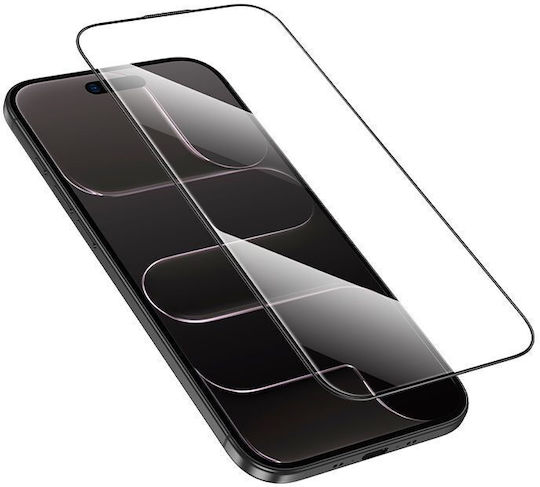 Hoco 5D Tempered Glass Μαύρο (iPhone AirMoto G14 / G54 / G54 Power)