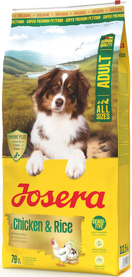 3kg Dry Food Gluten-Free for Adult Dogs with Chicken and Rice