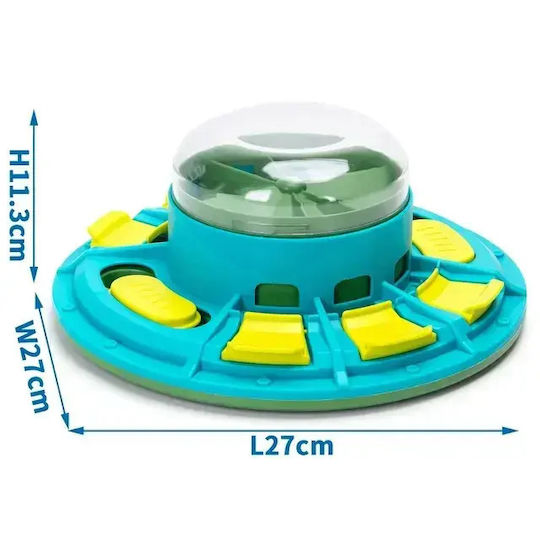 Nobleza Bowl Food Slow Feeder for Dog & Cat in Green Color