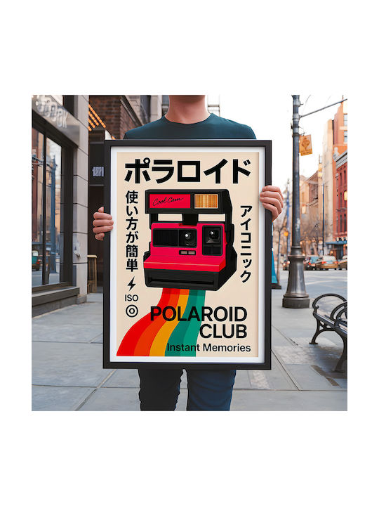 Αφίσα Retro Polaroid Club | Japanese Edition