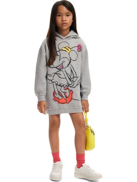 Andrea Children's Dress Gray
