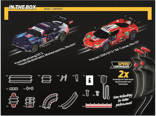 Carrera GO!!!: GT Powerplay - Racing Set Πίστα 1:43 για 6+ Ετών
