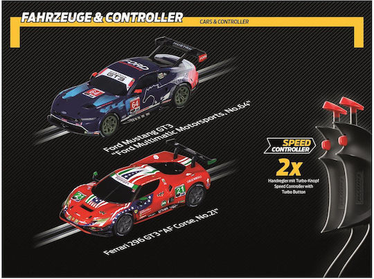Carrera GO!!!: GT Powerplay - Racing Set Πίστα 1:43 για 6+ Ετών