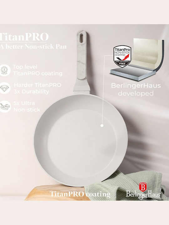 Berlinger Haus Sahara Marble Σετ Μαγειρικά Σκεύη από Αλουμίνιο με Αντικολλητική Επίστρωση 6τμχ