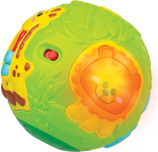 Winfun Minge Animal cu Muzică, Lumină și Sunete pentru 6++ Luni