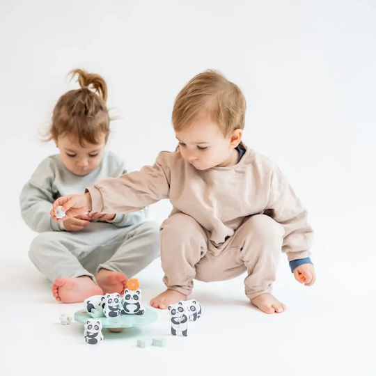Saro Stacking Game Panda Wooden for 36+ Months