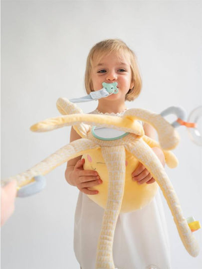Saro Fabric Octopus Baby Activity Toy
