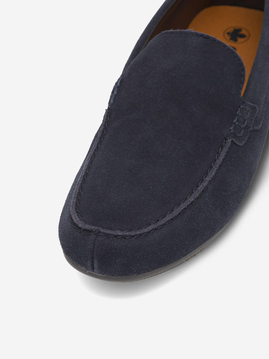 Damen Mokassins in Blau Farbe